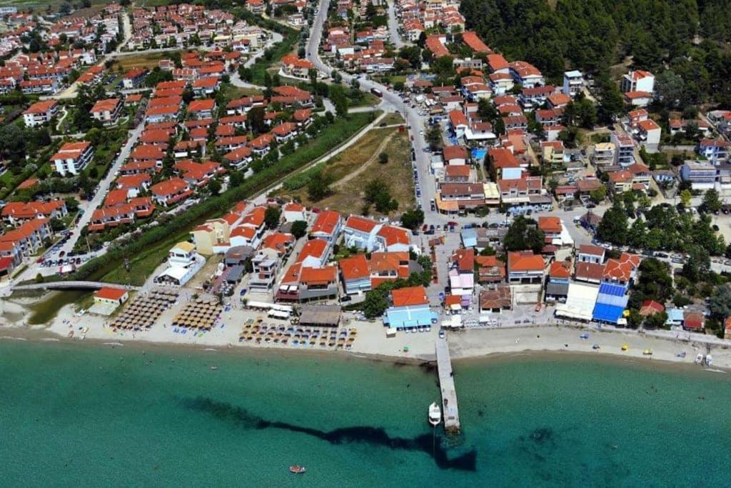 Seaside Beach House Siviri Esterno foto