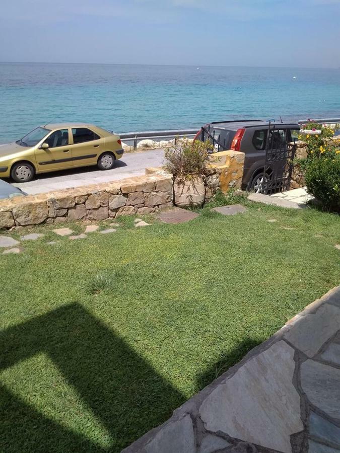 Seaside Beach House Siviri Esterno foto